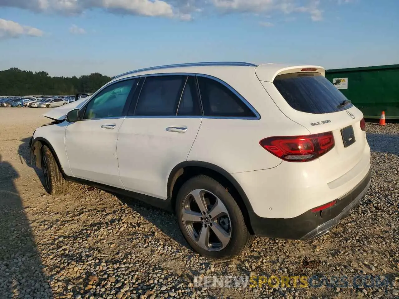 2 Photograph of a damaged car W1N0G8DB3NG096705 MERCEDES-BENZ GLC-CLASS 2022
