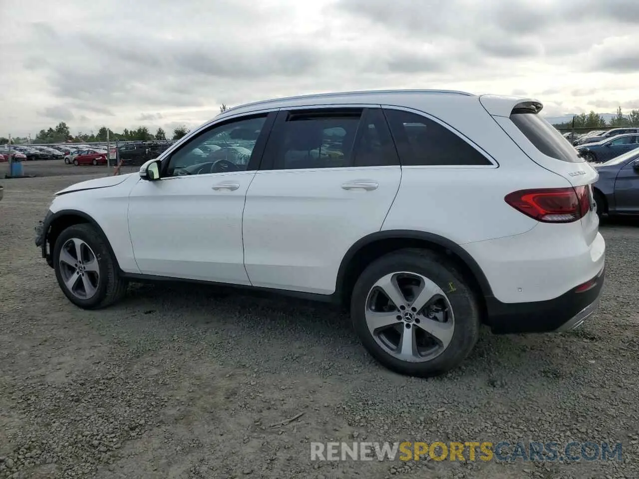 2 Photograph of a damaged car W1N0G8DB3NG098423 MERCEDES-BENZ GLC-CLASS 2022