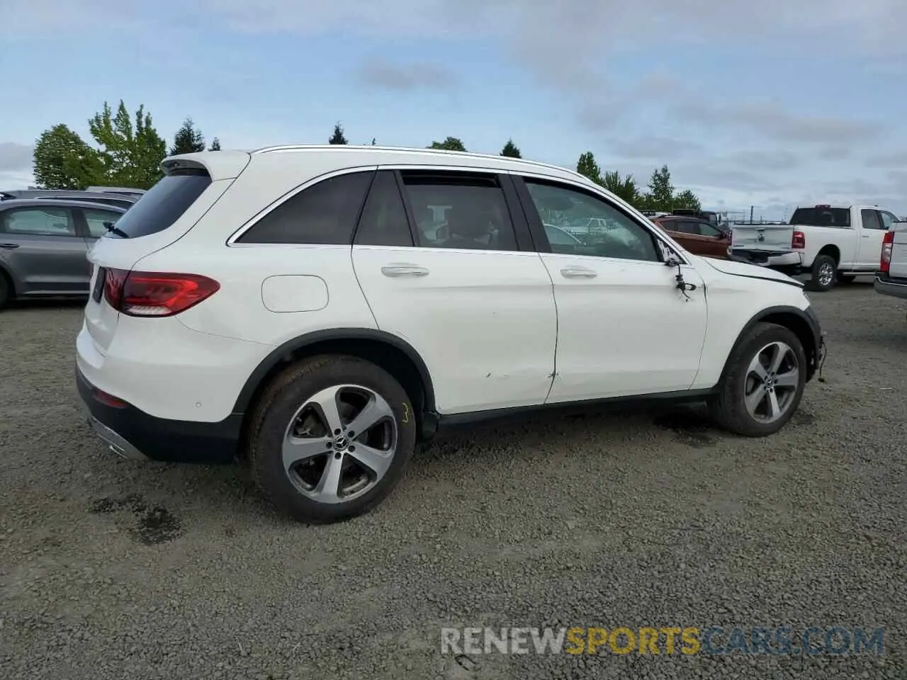 3 Photograph of a damaged car W1N0G8DB3NG098423 MERCEDES-BENZ GLC-CLASS 2022