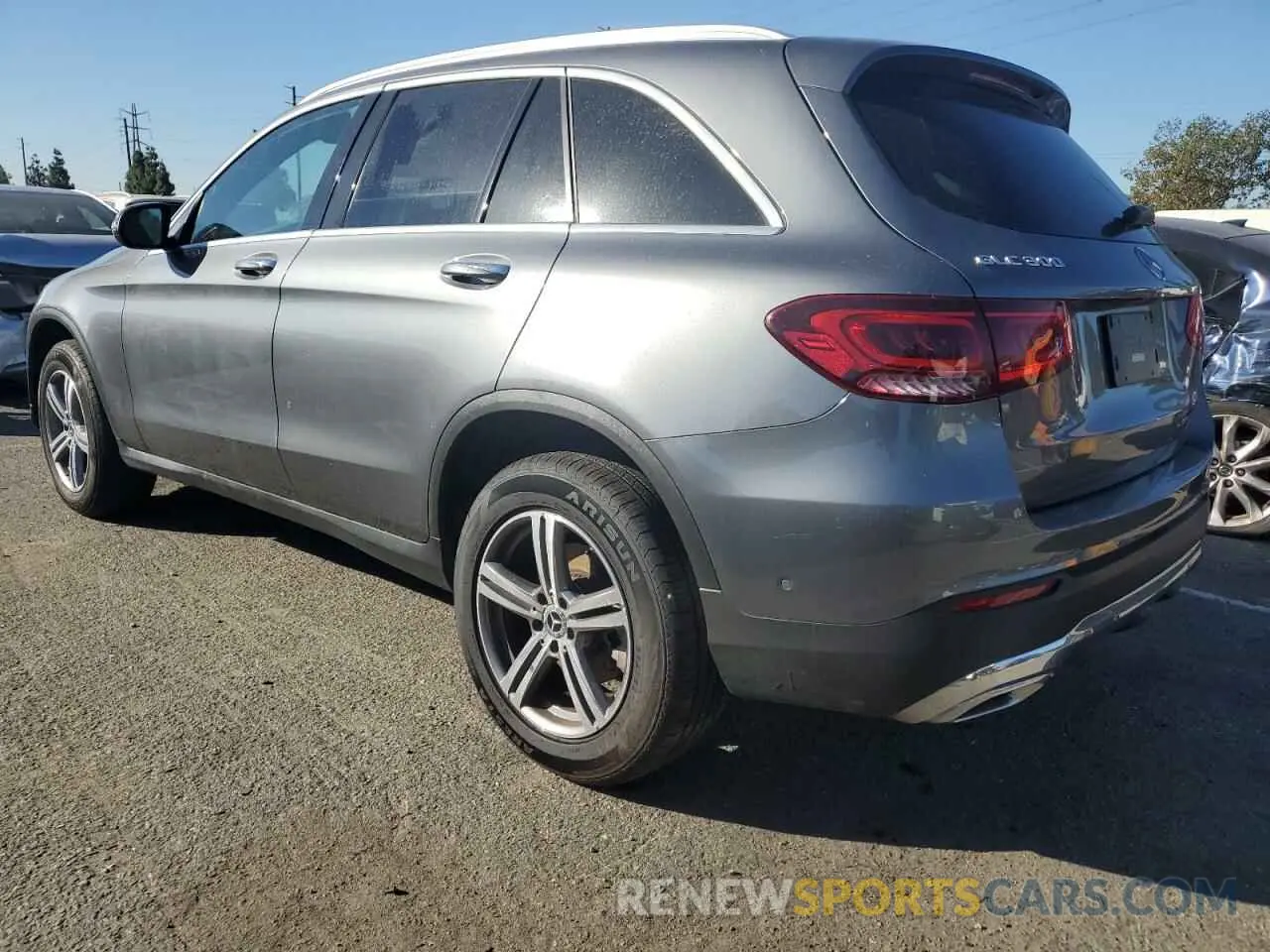 2 Photograph of a damaged car W1N0G8DB3NV338159 MERCEDES-BENZ GLC-CLASS 2022
