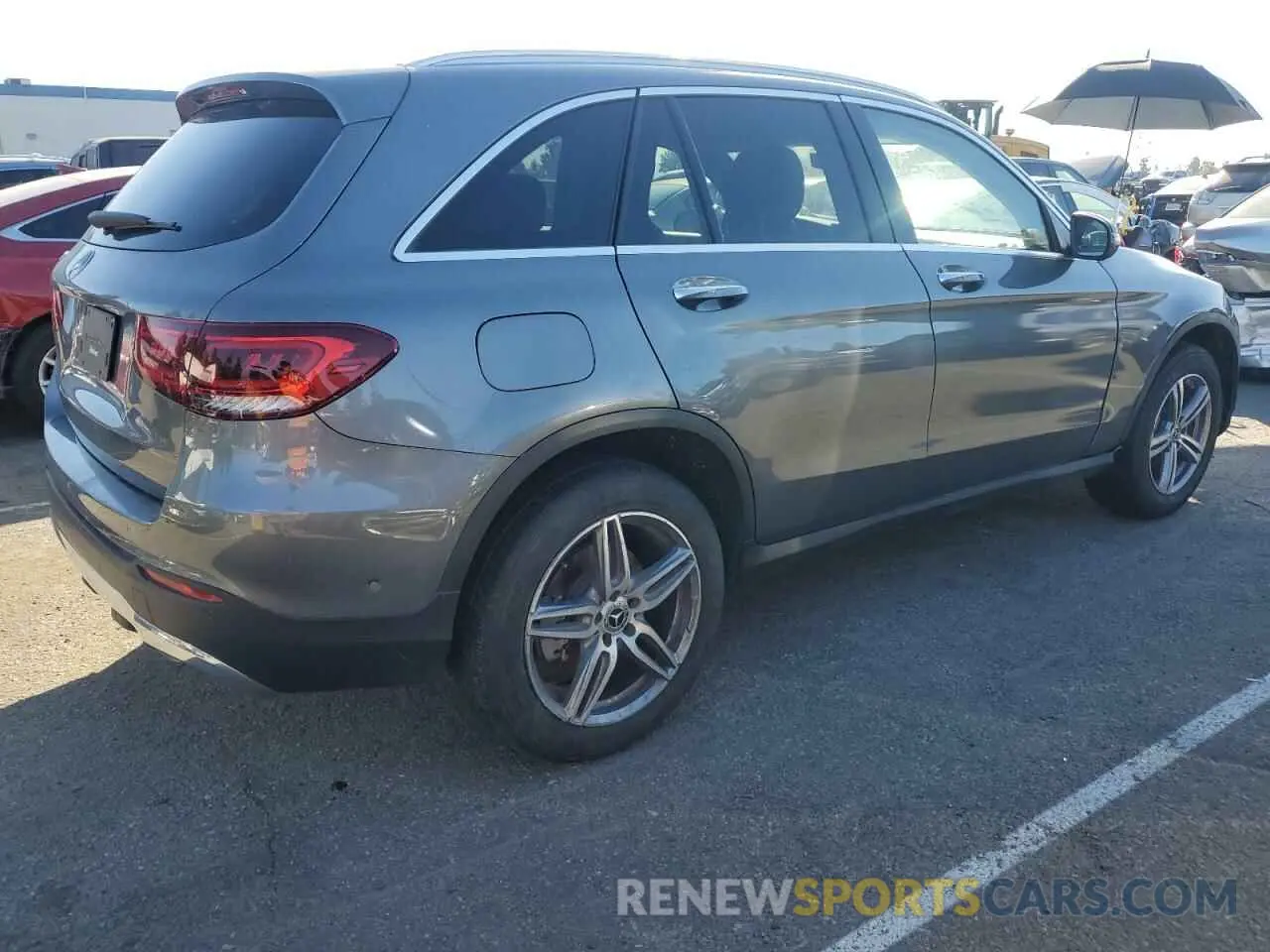 3 Photograph of a damaged car W1N0G8DB3NV338159 MERCEDES-BENZ GLC-CLASS 2022