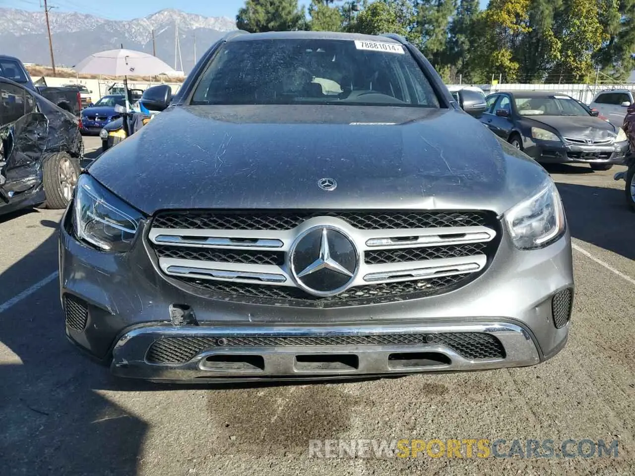 5 Photograph of a damaged car W1N0G8DB3NV338159 MERCEDES-BENZ GLC-CLASS 2022
