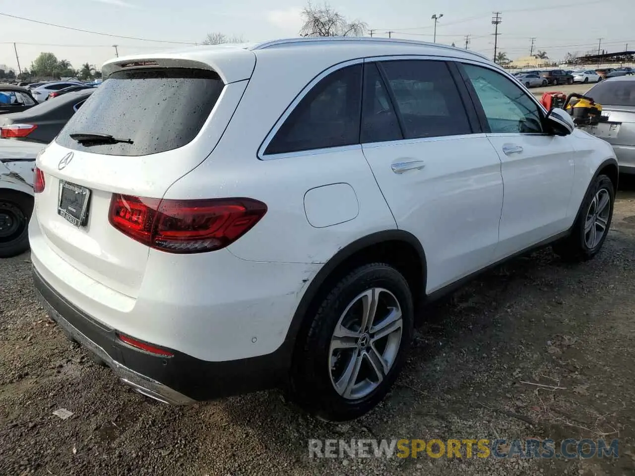 3 Photograph of a damaged car W1N0G8DB3NV387409 MERCEDES-BENZ GLC-CLASS 2022