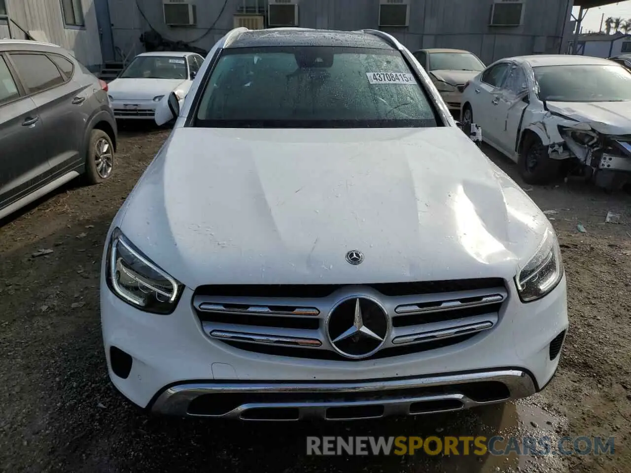 5 Photograph of a damaged car W1N0G8DB3NV387409 MERCEDES-BENZ GLC-CLASS 2022