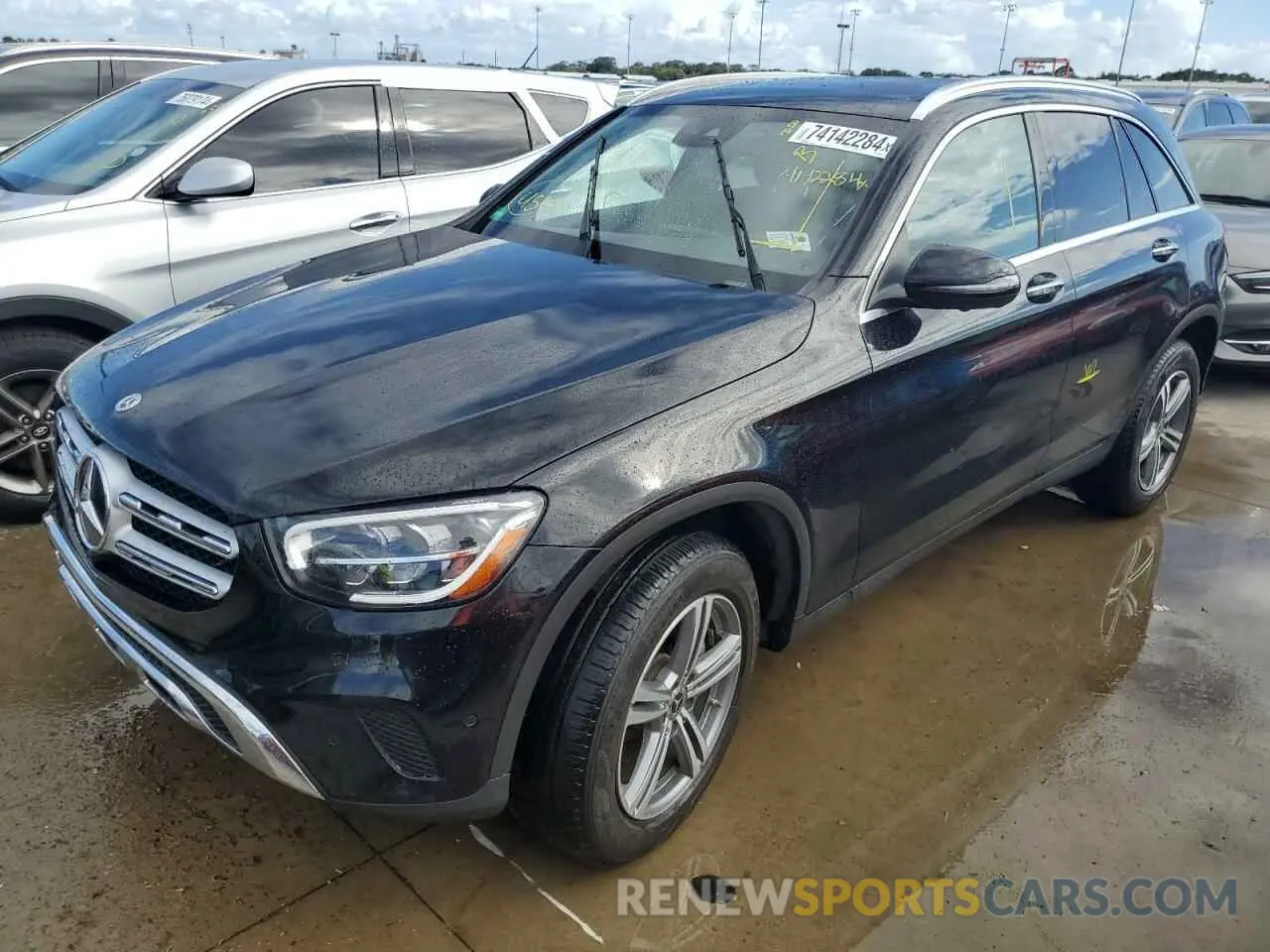 1 Photograph of a damaged car W1N0G8DB3NV388270 MERCEDES-BENZ GLC-CLASS 2022