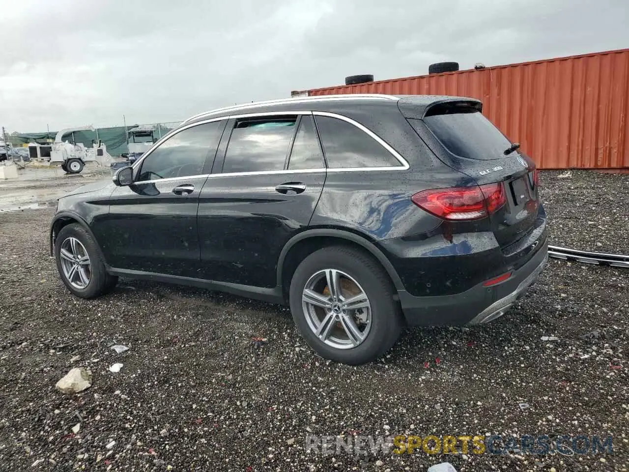 2 Photograph of a damaged car W1N0G8DB4NG080996 MERCEDES-BENZ GLC-CLASS 2022