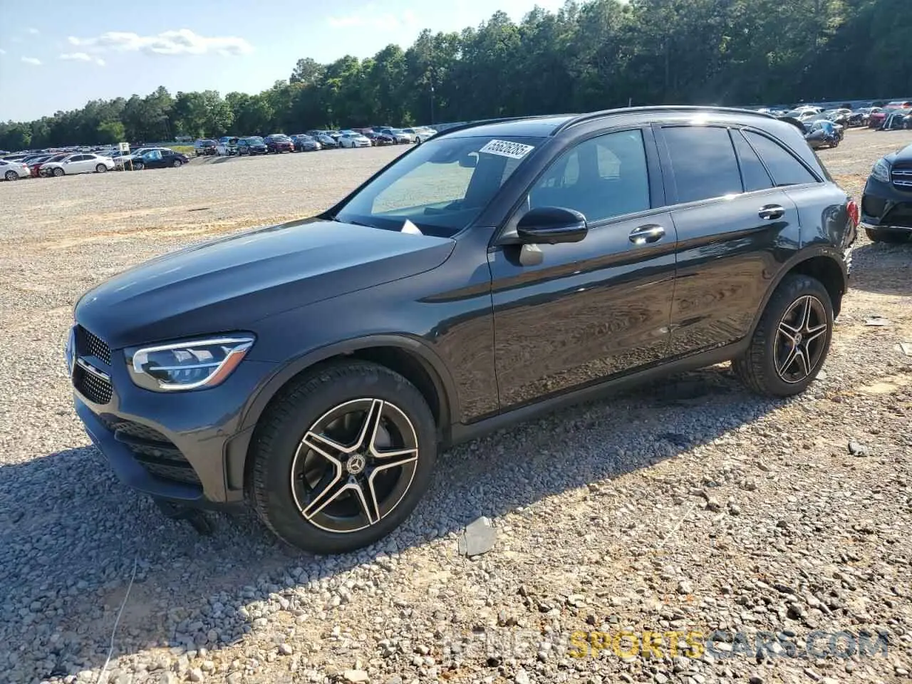 1 Photograph of a damaged car W1N0G8DB4NV326568 MERCEDES-BENZ GLC-CLASS 2022