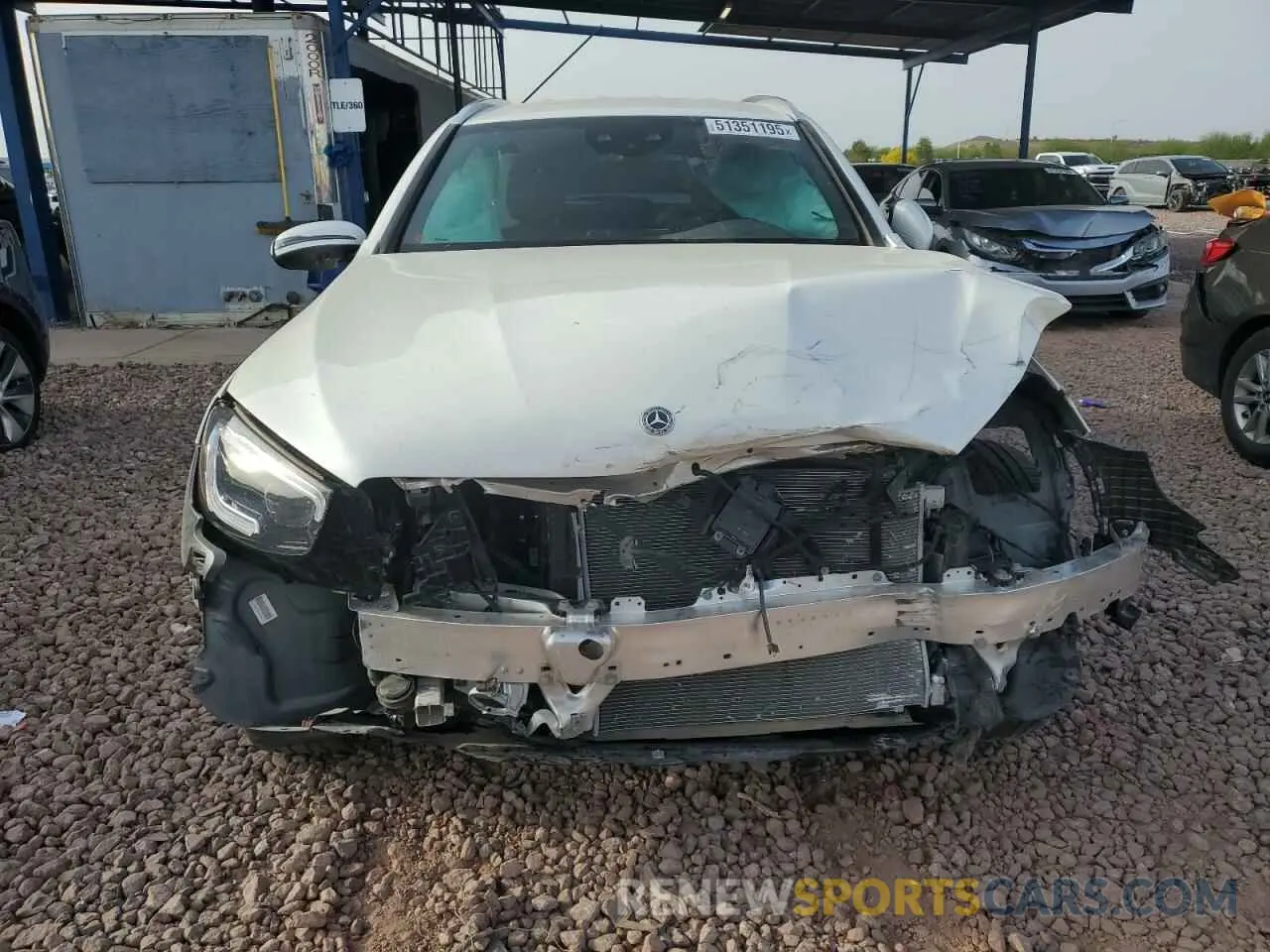 5 Photograph of a damaged car W1N0G8DB4NV379173 MERCEDES-BENZ GLC-CLASS 2022