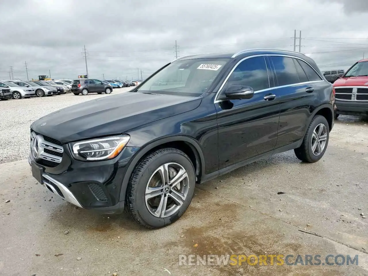 1 Photograph of a damaged car W1N0G8DB5NG109339 MERCEDES-BENZ GLC-CLASS 2022