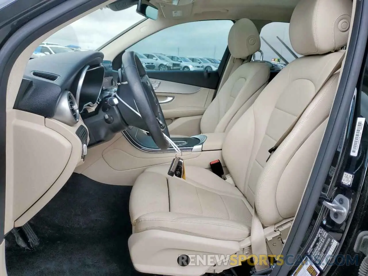 7 Photograph of a damaged car W1N0G8DB5NG109339 MERCEDES-BENZ GLC-CLASS 2022