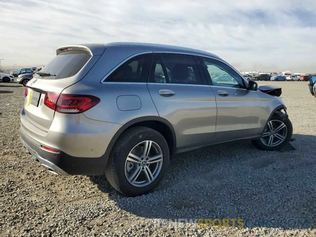 3 Photograph of a damaged car W1N0G8DB6NV388716 MERCEDES-BENZ GLC-CLASS 2022