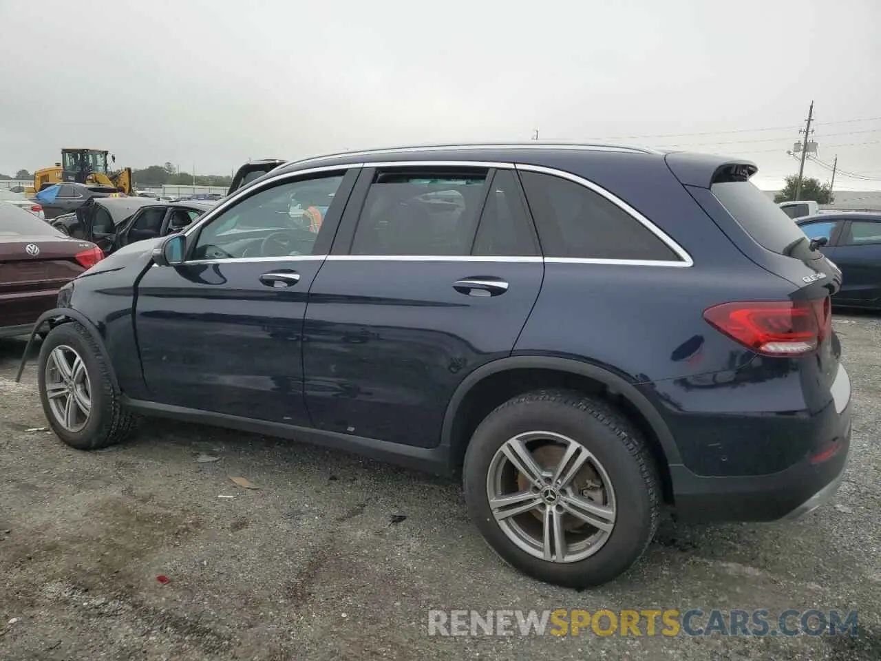 2 Photograph of a damaged car W1N0G8DB7NG119208 MERCEDES-BENZ GLC-CLASS 2022