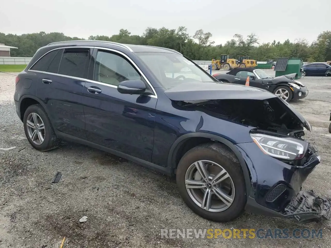 4 Photograph of a damaged car W1N0G8DB7NG119208 MERCEDES-BENZ GLC-CLASS 2022