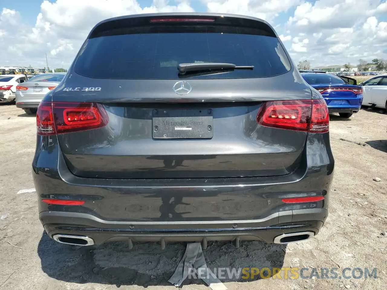 6 Photograph of a damaged car W1N0G8DB7NV338052 MERCEDES-BENZ GLC-CLASS 2022