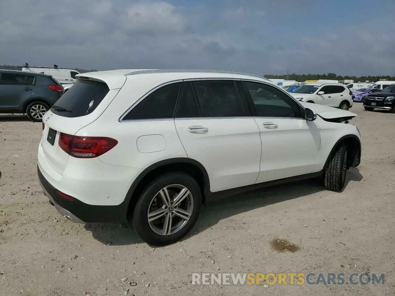 3 Photograph of a damaged car W1N0G8DB8NV336214 MERCEDES-BENZ GLC-CLASS 2022