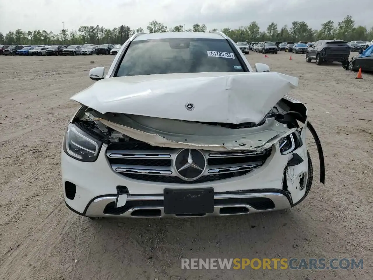 5 Photograph of a damaged car W1N0G8DB8NV336214 MERCEDES-BENZ GLC-CLASS 2022