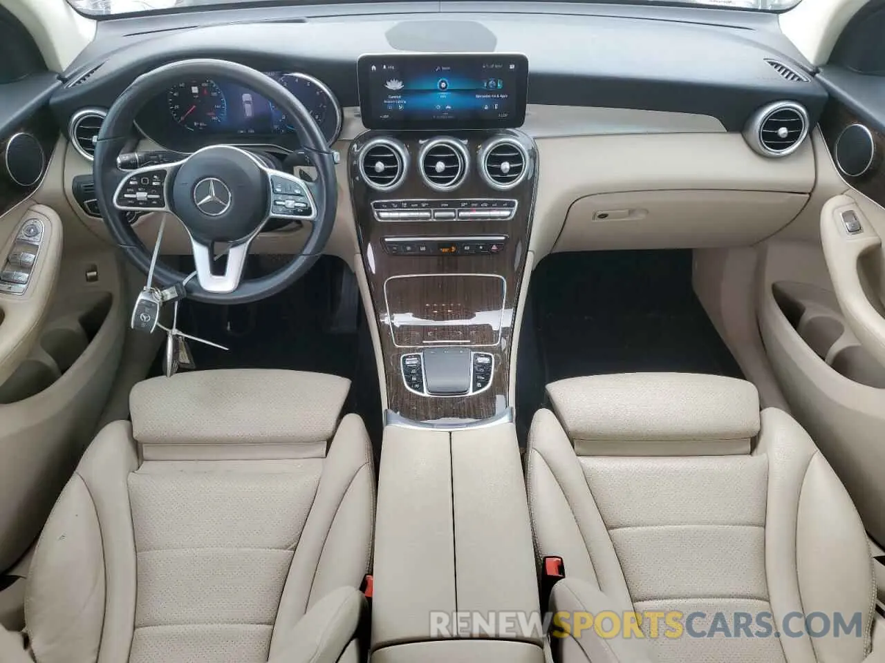 8 Photograph of a damaged car W1N0G8DB8NV349870 MERCEDES-BENZ GLC-CLASS 2022