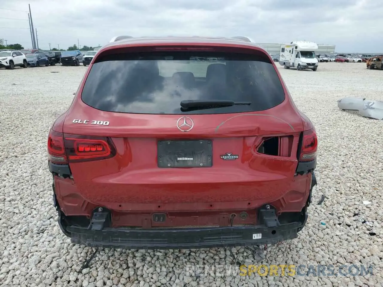 6 Photograph of a damaged car W1N0G8DB8NV389091 MERCEDES-BENZ GLC-CLASS 2022
