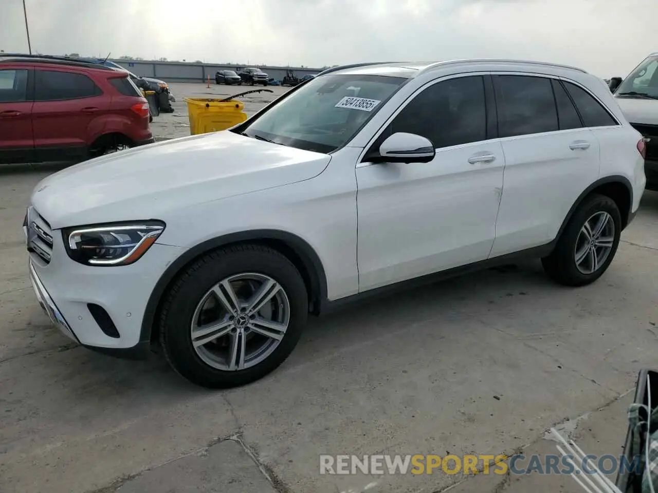 1 Photograph of a damaged car W1N0G8DB8NV393206 MERCEDES-BENZ GLC-CLASS 2022