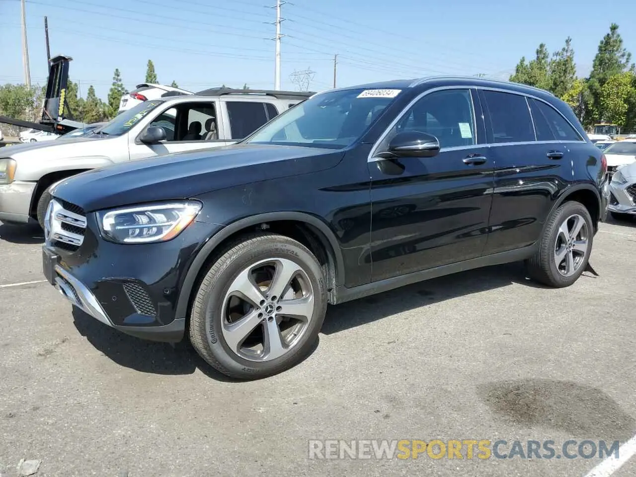 1 Photograph of a damaged car W1N0G8DB9NG110994 MERCEDES-BENZ GLC-CLASS 2022