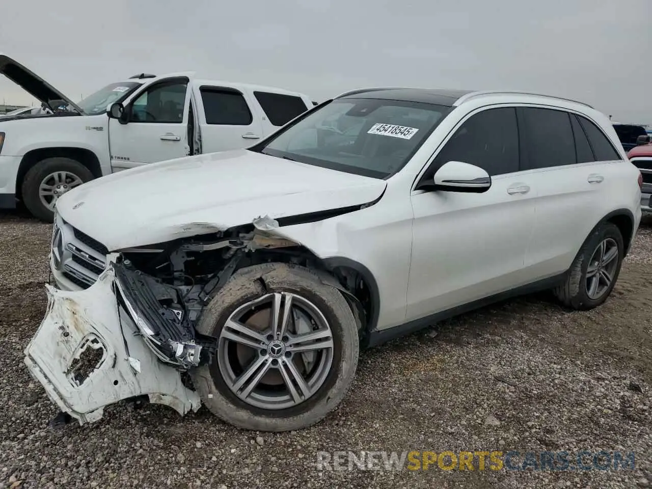 1 Photograph of a damaged car W1N0G8DB9NV366323 MERCEDES-BENZ GLC-CLASS 2022