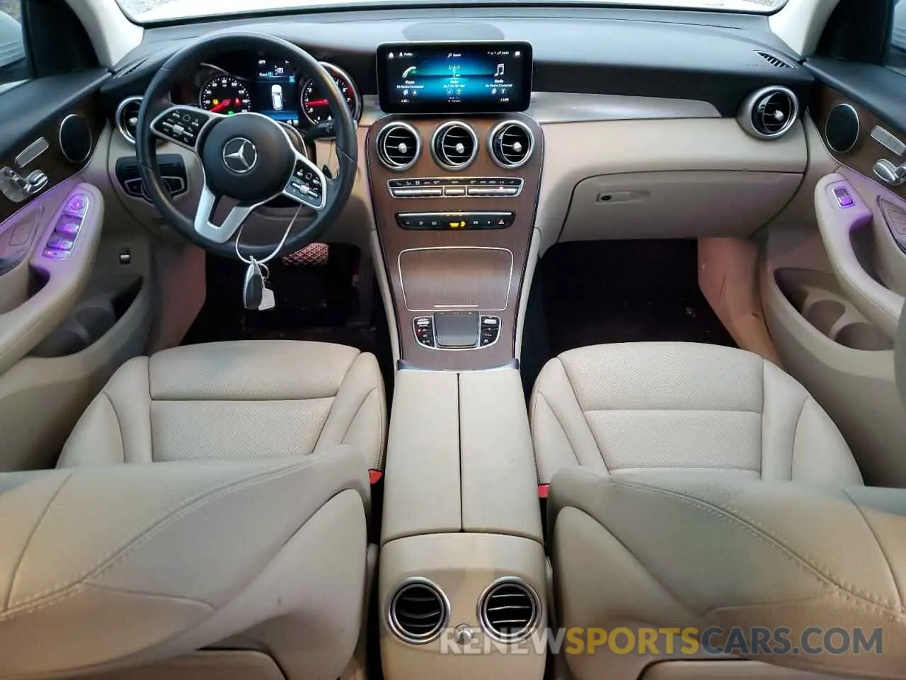 8 Photograph of a damaged car W1N0G8DB9NV366323 MERCEDES-BENZ GLC-CLASS 2022