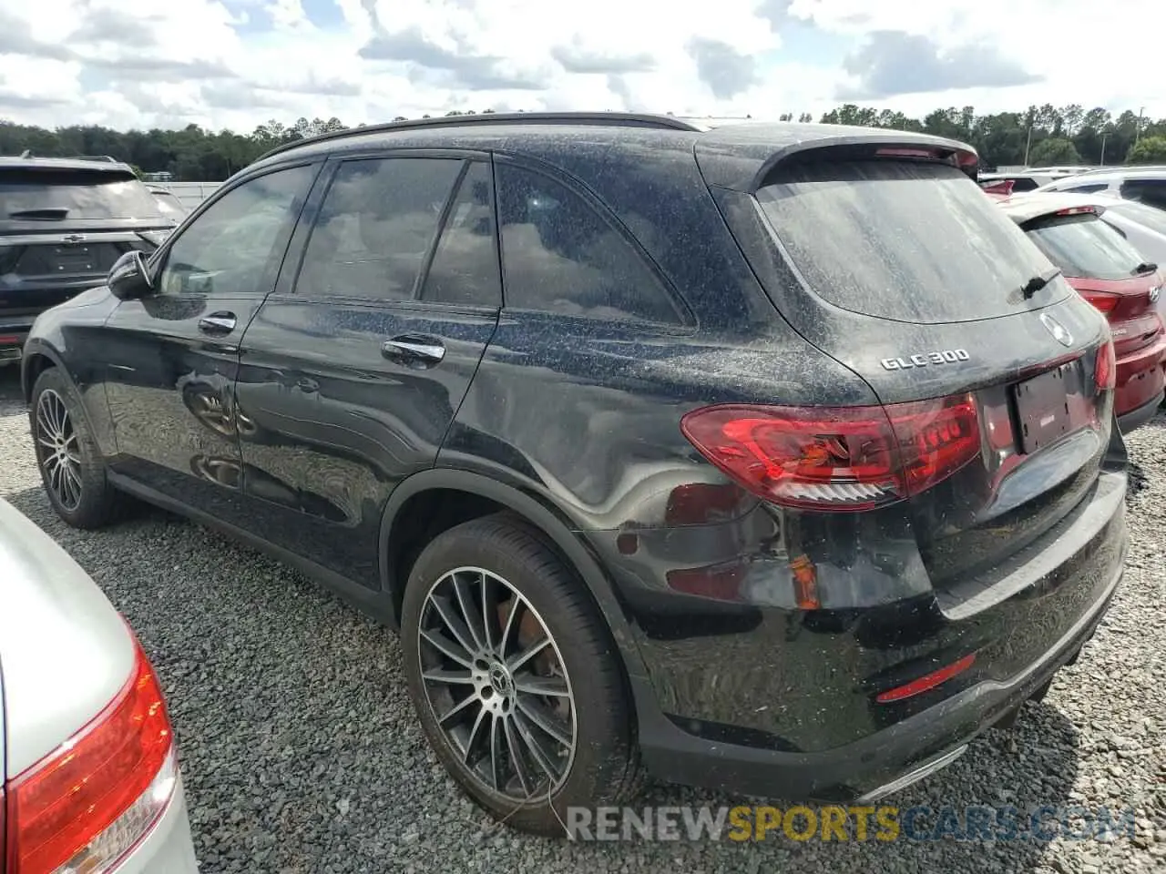 2 Photograph of a damaged car W1N0G8DB9NV376964 MERCEDES-BENZ GLC-CLASS 2022