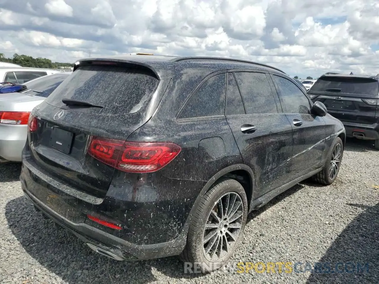 3 Photograph of a damaged car W1N0G8DB9NV376964 MERCEDES-BENZ GLC-CLASS 2022
