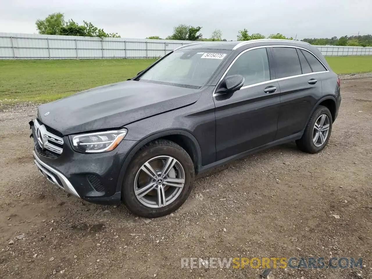 1 Photograph of a damaged car W1N0G8DB9NV388421 MERCEDES-BENZ GLC-CLASS 2022