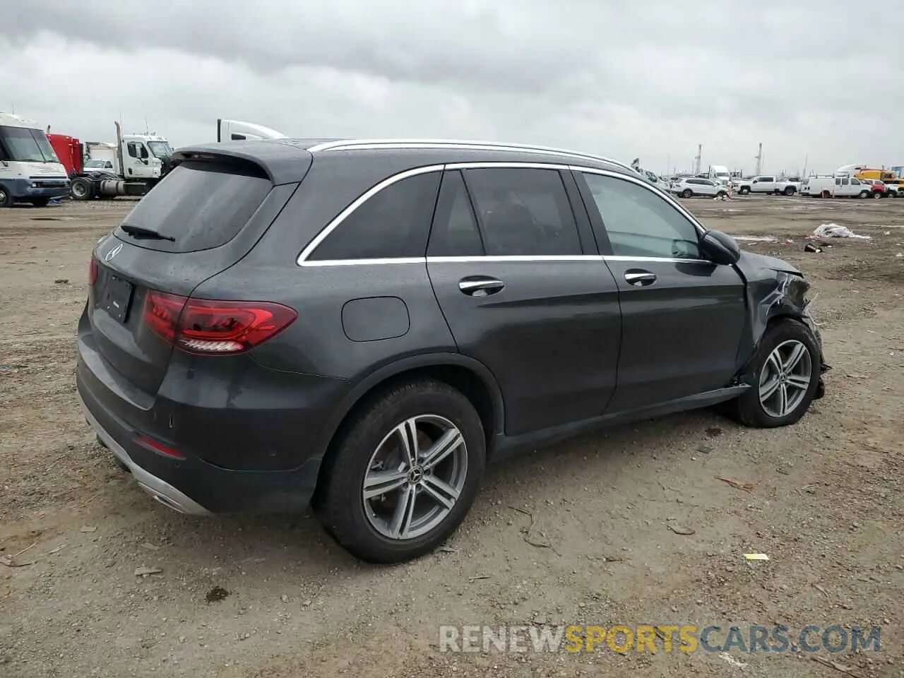 3 Photograph of a damaged car W1N0G8DB9NV388421 MERCEDES-BENZ GLC-CLASS 2022