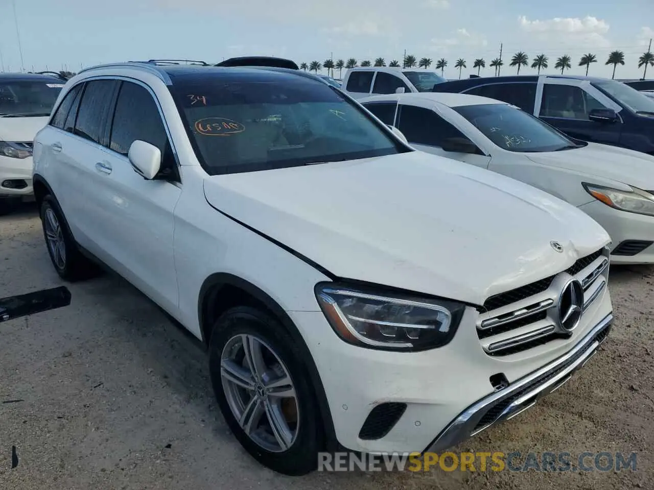 4 Photograph of a damaged car W1N0G8DBXNG043614 MERCEDES-BENZ GLC-CLASS 2022