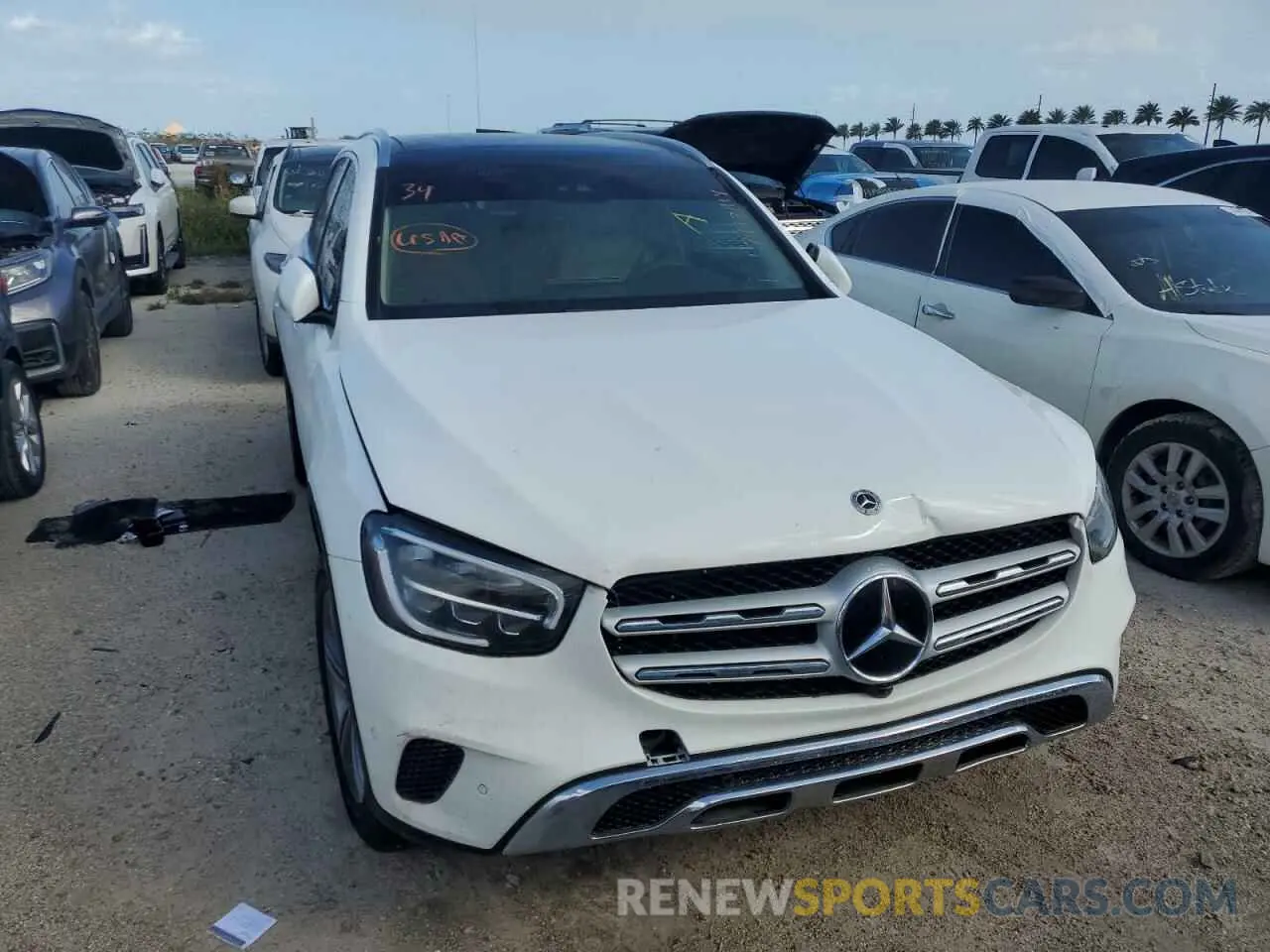 5 Photograph of a damaged car W1N0G8DBXNG043614 MERCEDES-BENZ GLC-CLASS 2022