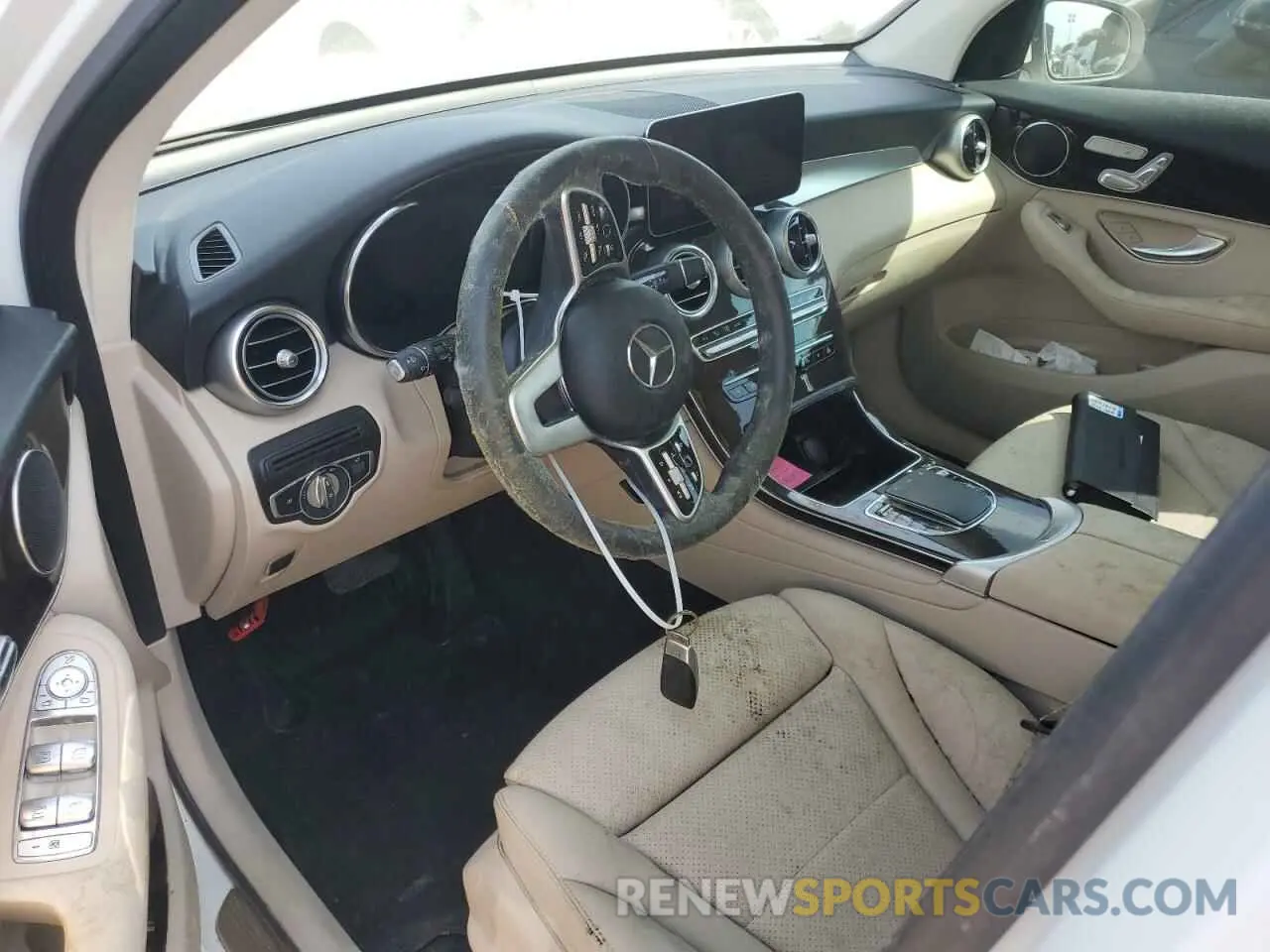 8 Photograph of a damaged car W1N0G8DBXNG043614 MERCEDES-BENZ GLC-CLASS 2022