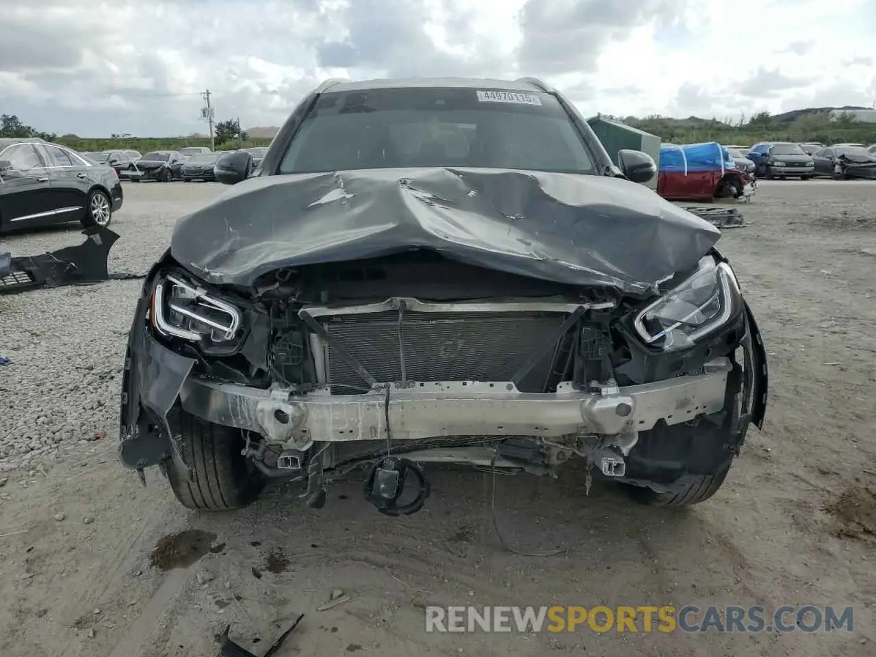 5 Photograph of a damaged car W1N0G8DBXNV374592 MERCEDES-BENZ GLC-CLASS 2022