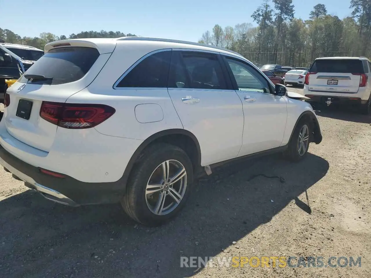 3 Photograph of a damaged car W1N0G8DBXNV395314 MERCEDES-BENZ GLC-CLASS 2022