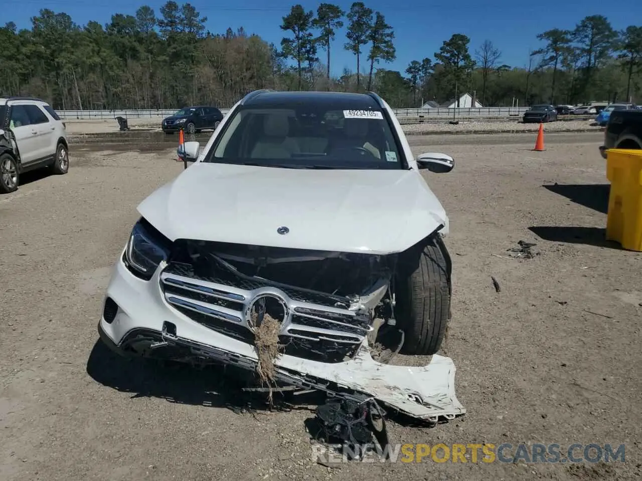 5 Photograph of a damaged car W1N0G8DBXNV395314 MERCEDES-BENZ GLC-CLASS 2022
