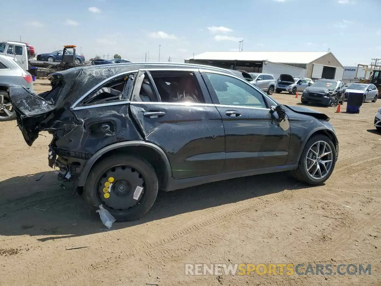 3 Photograph of a damaged car W1N0G8EB0NG058508 MERCEDES-BENZ GLC-CLASS 2022