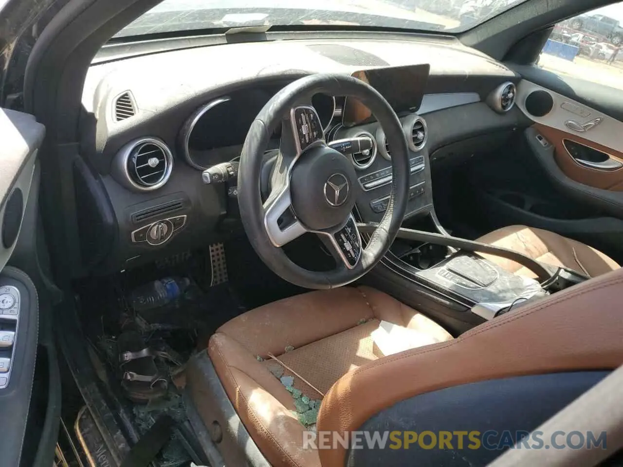 8 Photograph of a damaged car W1N0G8EB0NG058508 MERCEDES-BENZ GLC-CLASS 2022