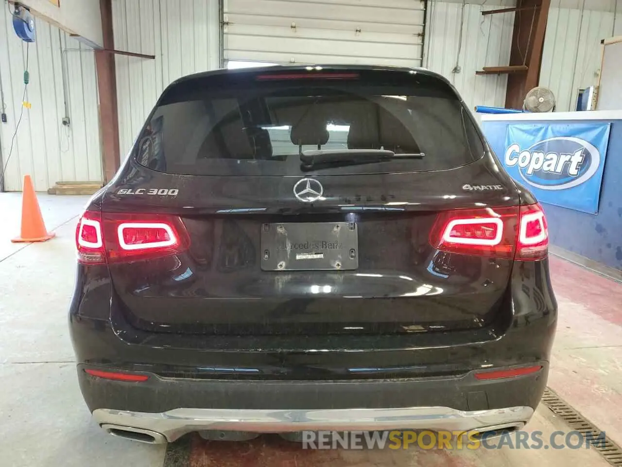 6 Photograph of a damaged car W1N0G8EB0NV378147 MERCEDES-BENZ GLC-CLASS 2022