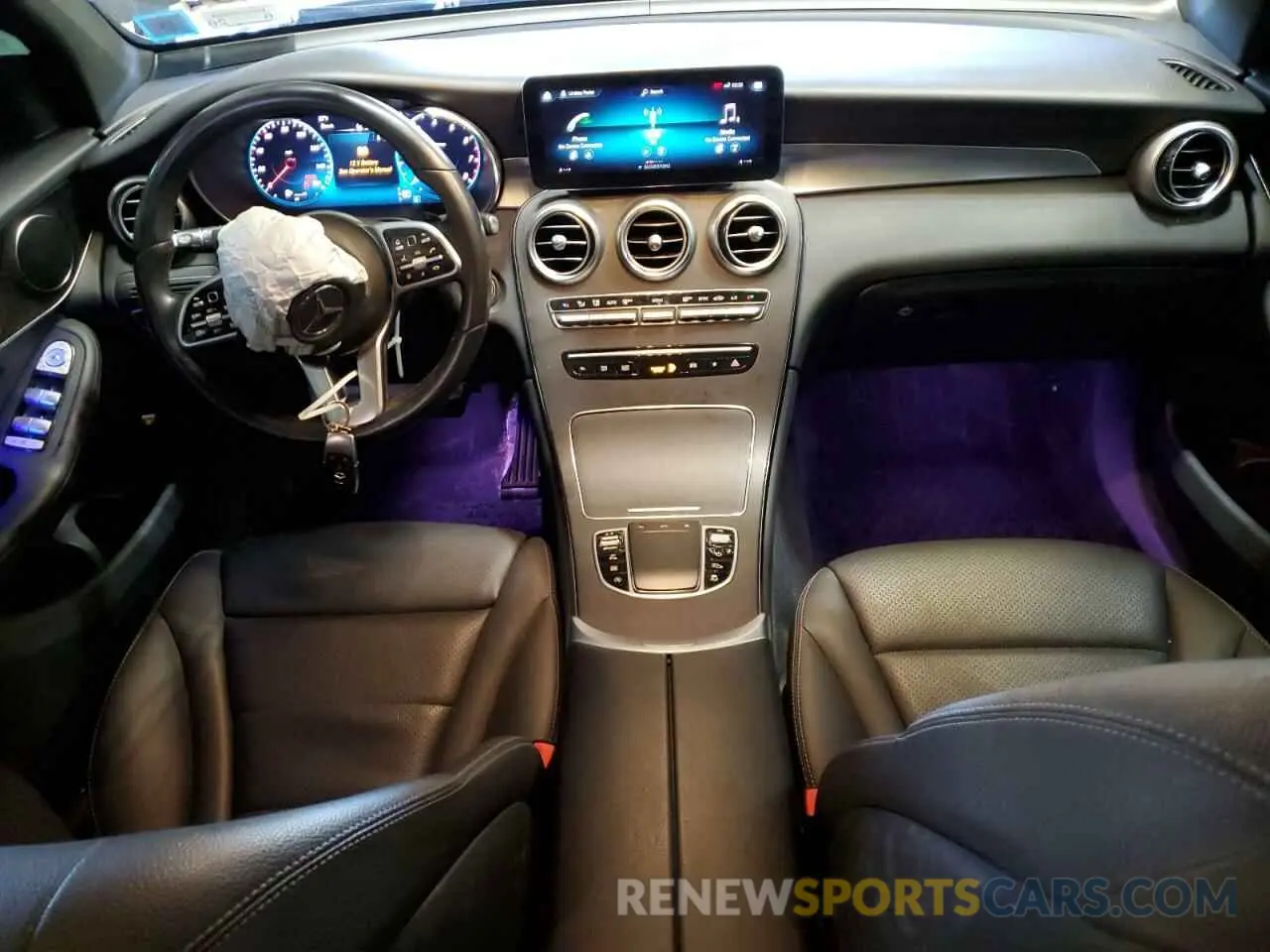 8 Photograph of a damaged car W1N0G8EB0NV378147 MERCEDES-BENZ GLC-CLASS 2022