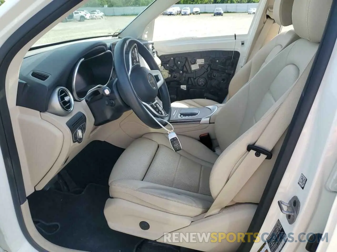 7 Photograph of a damaged car W1N0G8EB0NV395997 MERCEDES-BENZ GLC-CLASS 2022