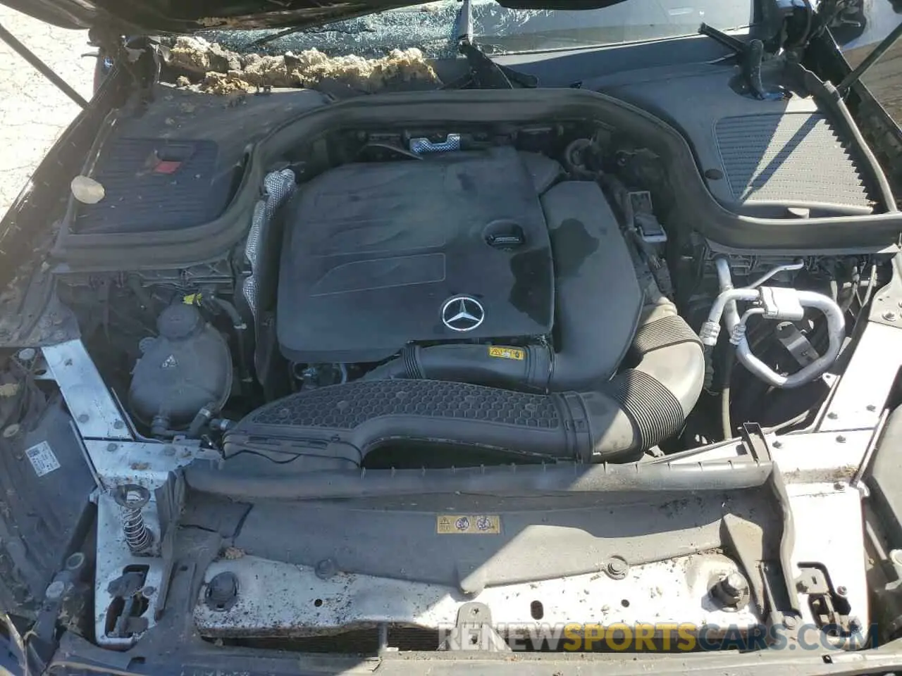12 Photograph of a damaged car W1N0G8EB1NV371904 MERCEDES-BENZ GLC-CLASS 2022
