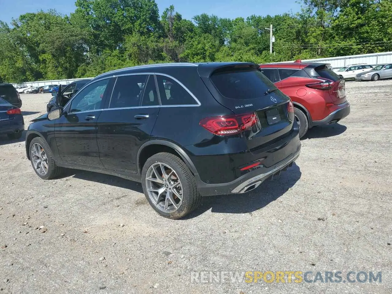 2 Photograph of a damaged car W1N0G8EB1NV371904 MERCEDES-BENZ GLC-CLASS 2022