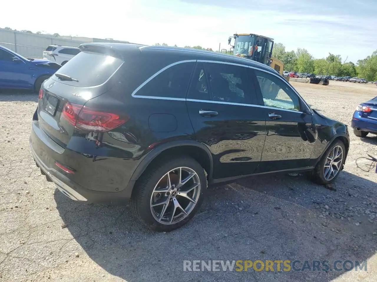3 Photograph of a damaged car W1N0G8EB1NV371904 MERCEDES-BENZ GLC-CLASS 2022