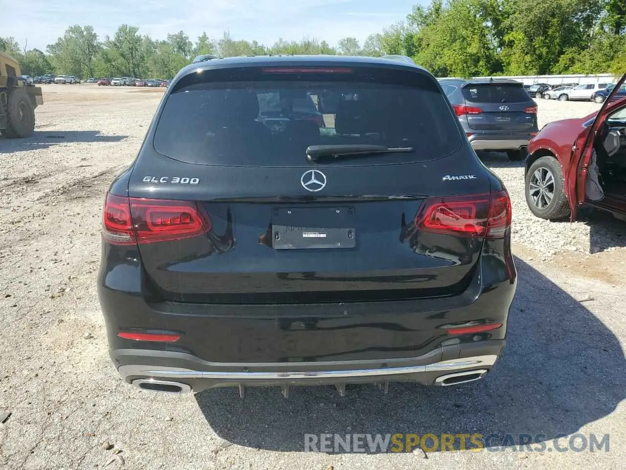 6 Photograph of a damaged car W1N0G8EB1NV371904 MERCEDES-BENZ GLC-CLASS 2022