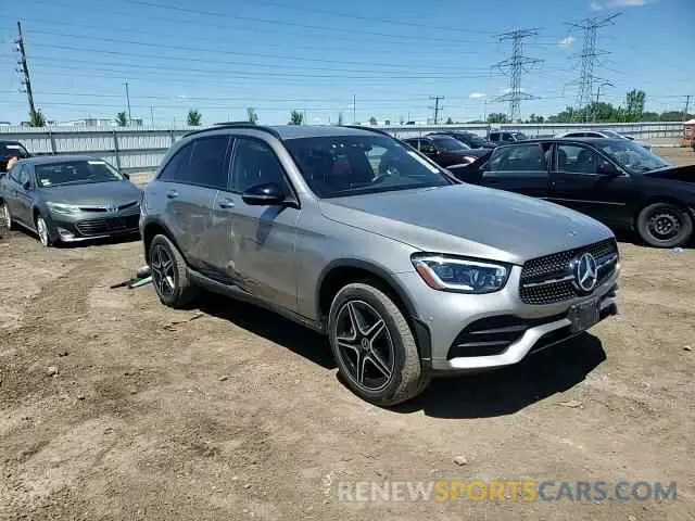 14 Photograph of a damaged car W1N0G8EB1NV374351 MERCEDES-BENZ GLC-CLASS 2022