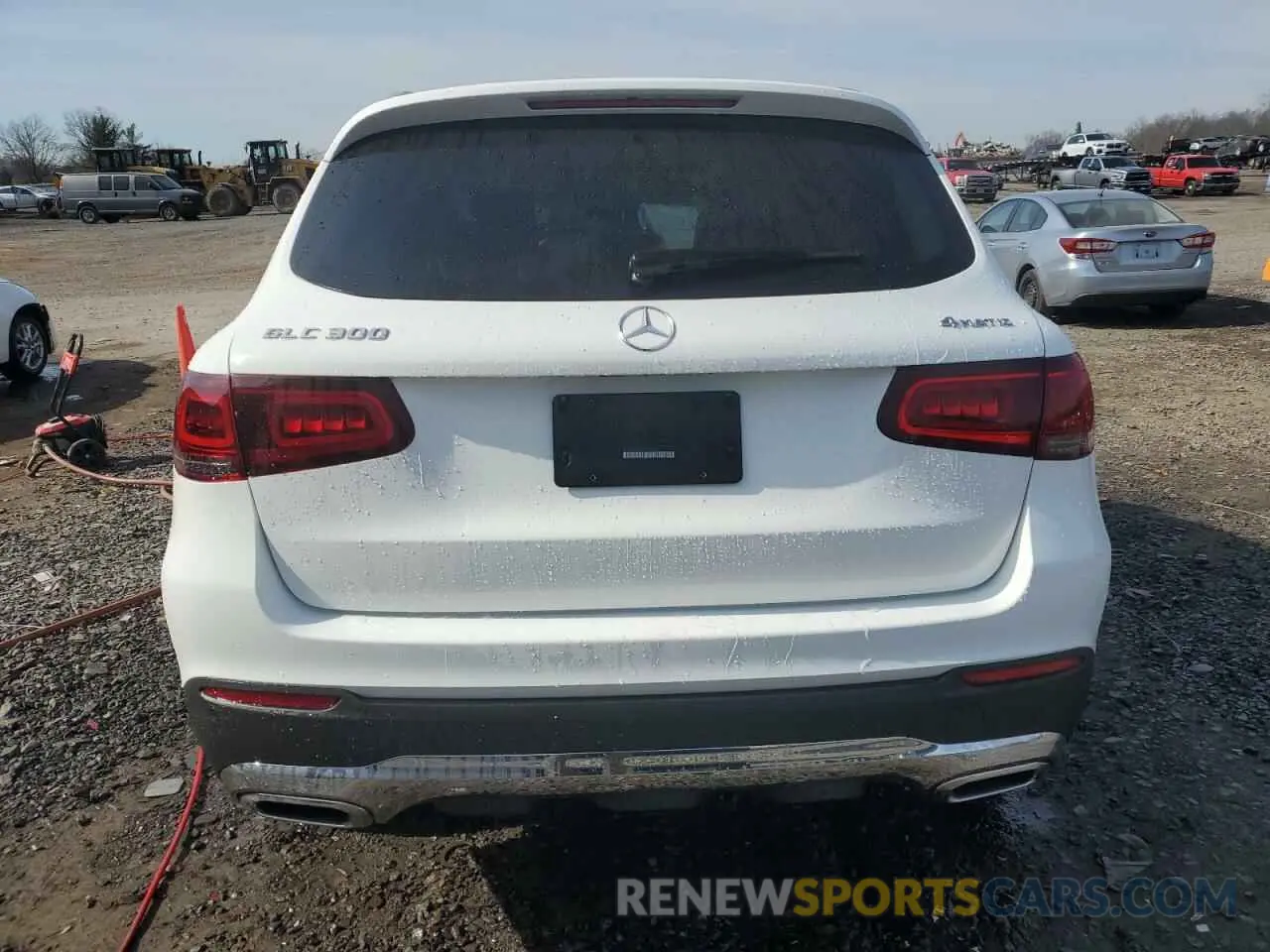 6 Photograph of a damaged car W1N0G8EB1NV381638 MERCEDES-BENZ GLC-CLASS 2022