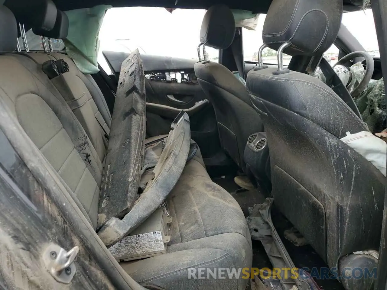 10 Photograph of a damaged car W1N0G8EB1NV389268 MERCEDES-BENZ GLC-CLASS 2022