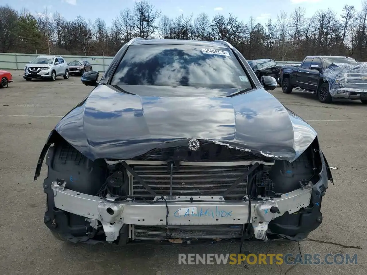 5 Photograph of a damaged car W1N0G8EB2NV381180 MERCEDES-BENZ GLC-CLASS 2022