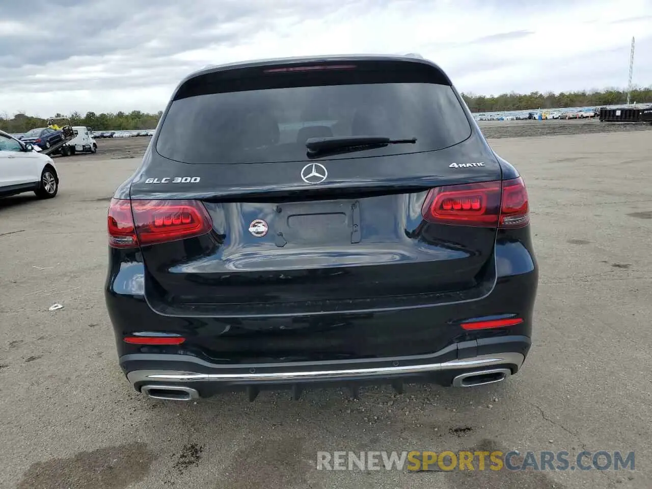 6 Photograph of a damaged car W1N0G8EB2NV381180 MERCEDES-BENZ GLC-CLASS 2022
